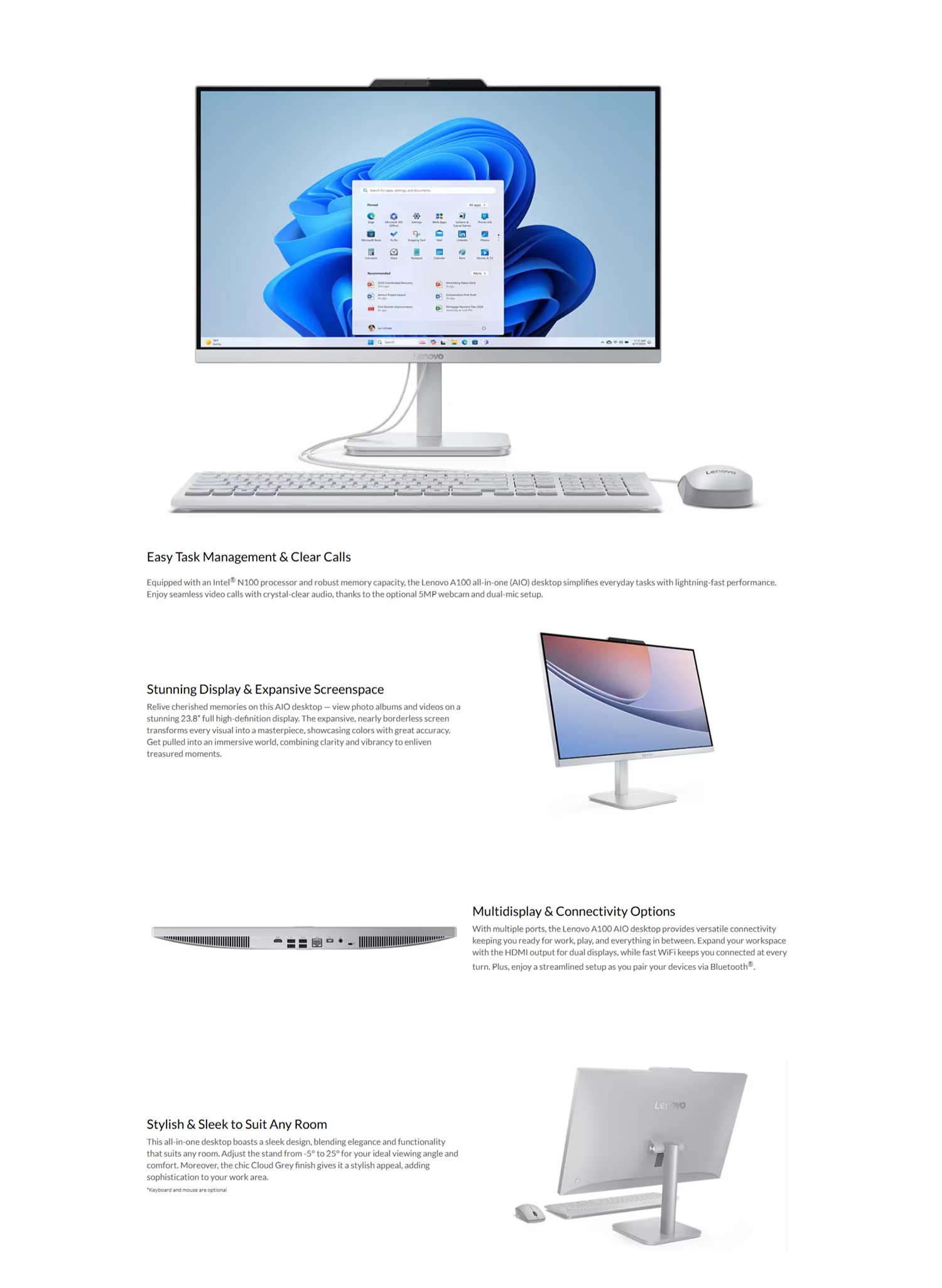 Lenovo AIO Desktop UAE, AL Lavisha Computers