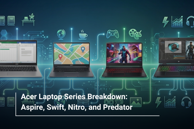 Acer Laptop Series Breakdown: Aspire, Swift, Nitro, and Predator