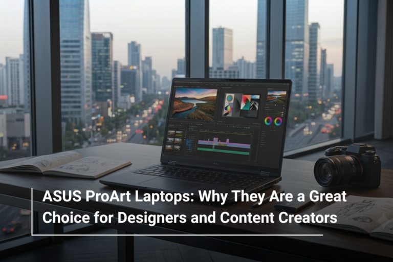 ASUS ProArt Laptops: Why They Are a Great Choice for Designers and Content Creators